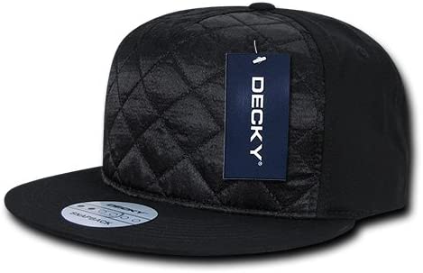 DECKY Quilted 5 Panel – Black
