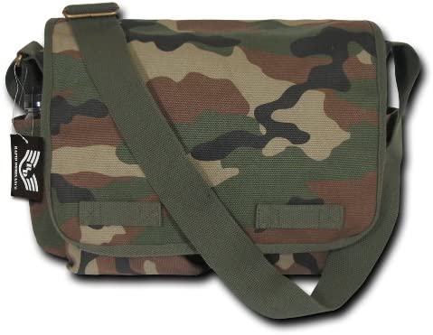 Rapiddominance Classic Messenger Bag, Woodland, 19″ W x 14.5″ H x 7″ D