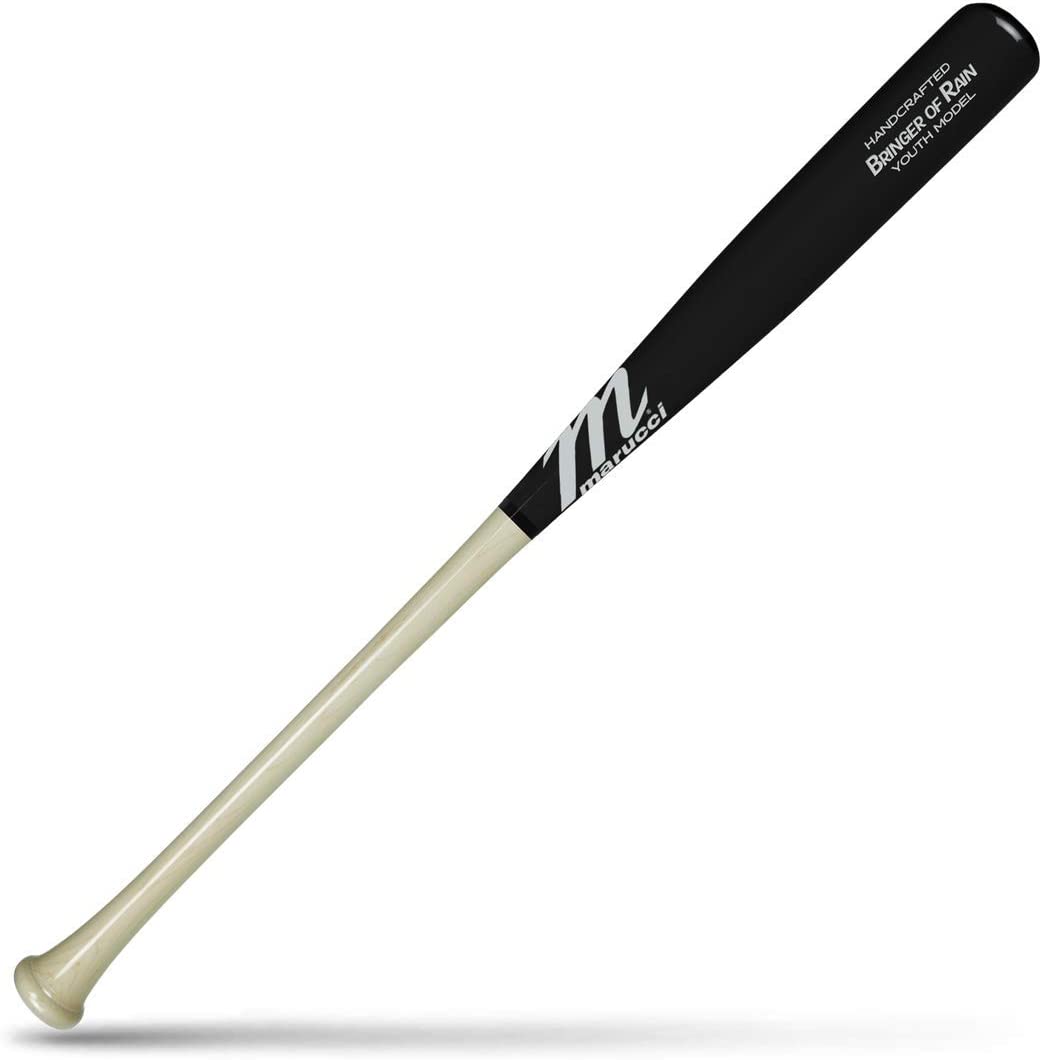 Marucci Josh Donaldson BRINGER OF RAIN Youth Model Maple Wood Baseball Bat, Natural/Black, 31″