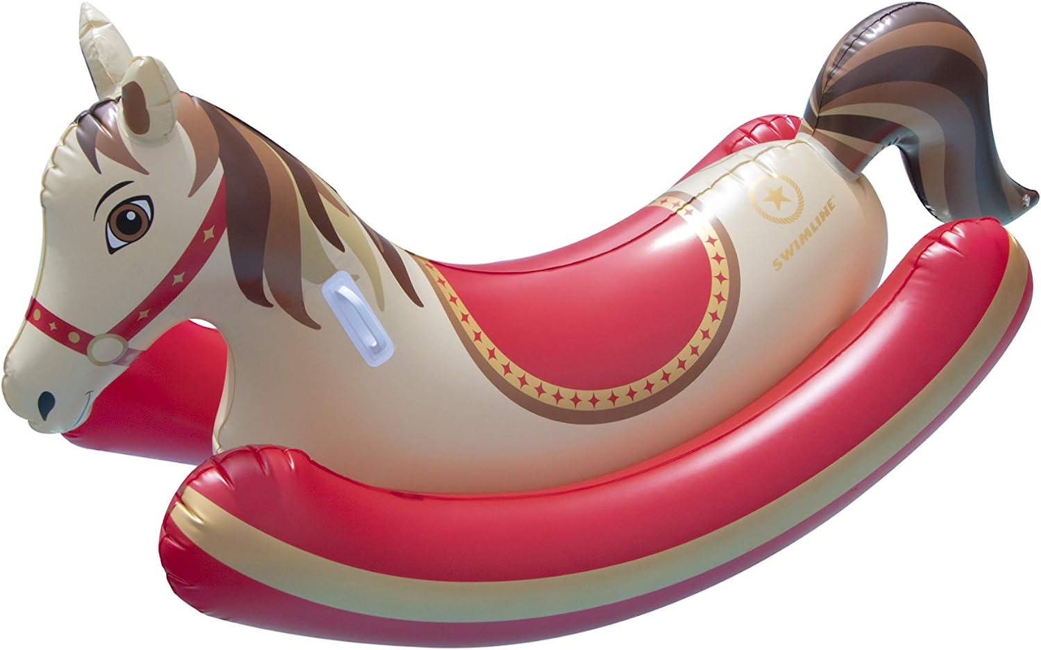 Swimline Hobby Horse Inflatable Pool Rocker, Multi, 81″ x 36″ x 40″