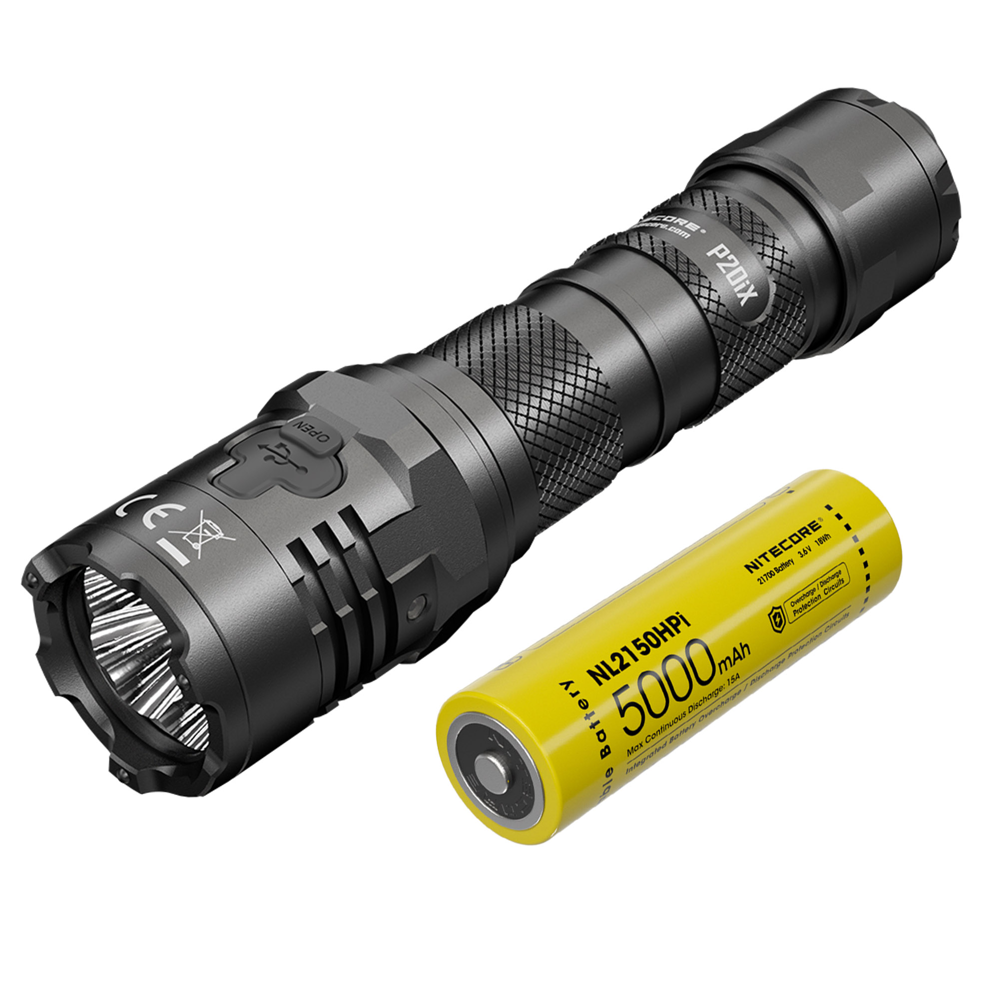 Nitecore P20iX 4000 Lumen USB-C Rechargeable Flashlight