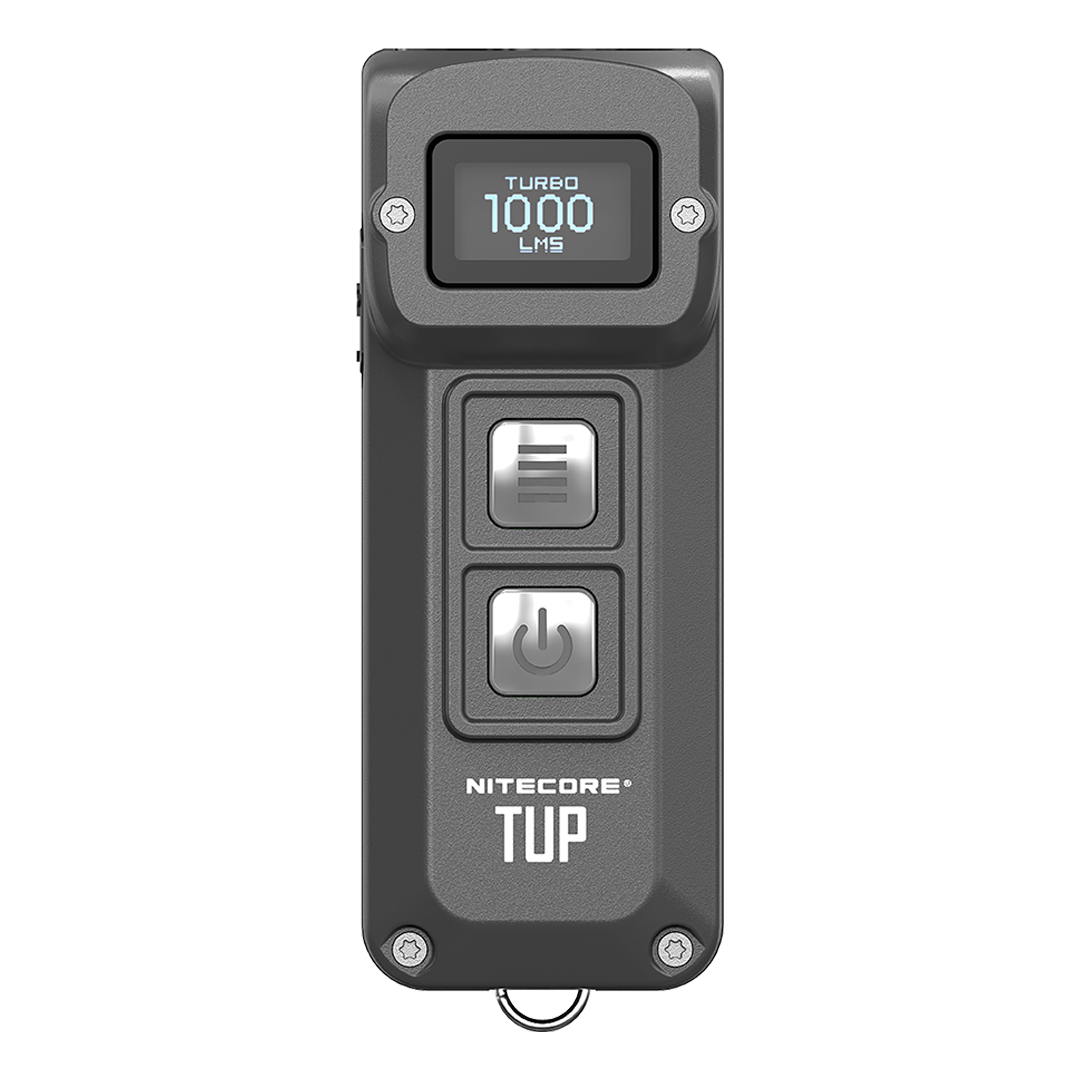 Nitecore TUP 1000 Lumen Rechargeable EDC Flashlight (Gray)